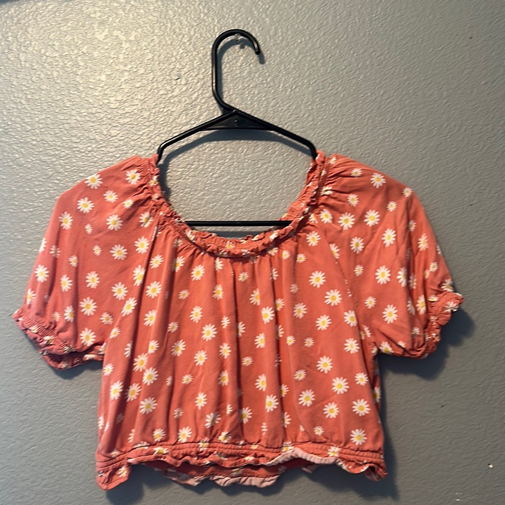 Coral flowers matching set! 🌸